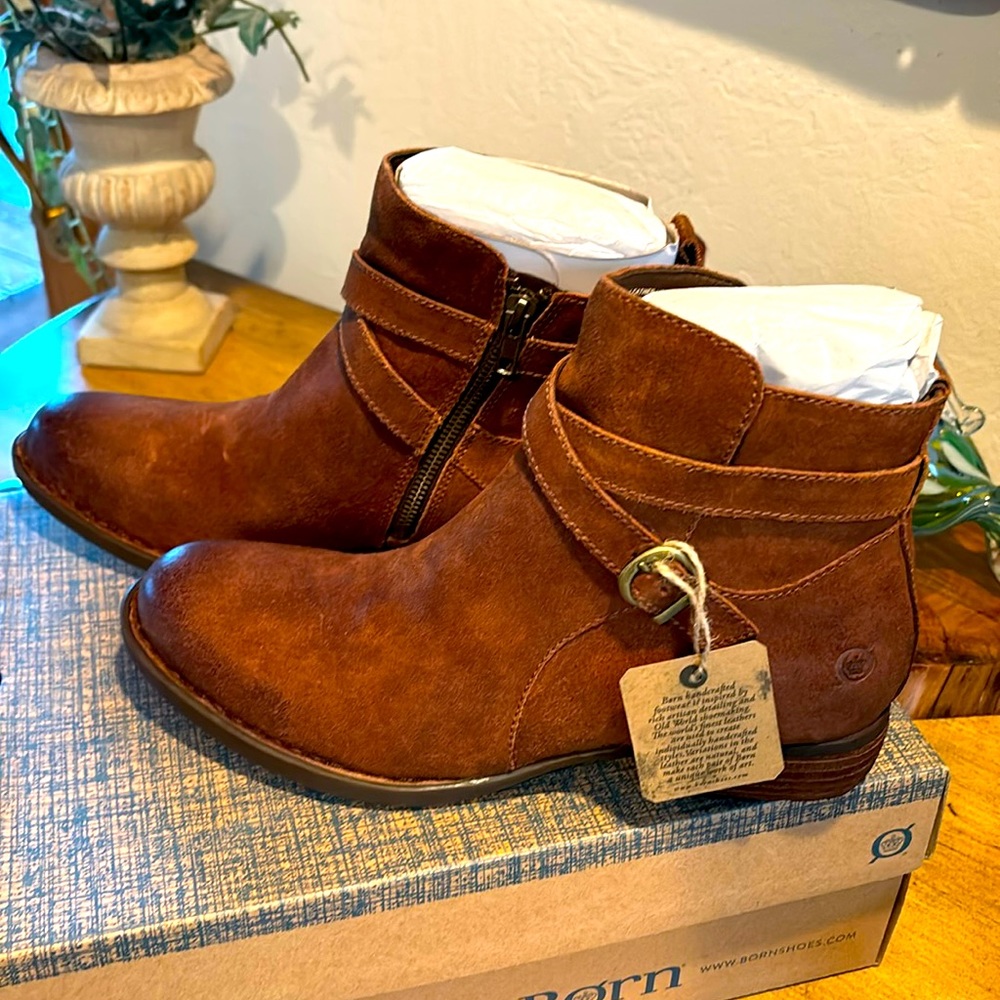 Born Faywood booties.  Brand new with box.
